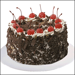 "Delicious Black Forest Eggless Cake - 1kg - Click here to View more details about this Product